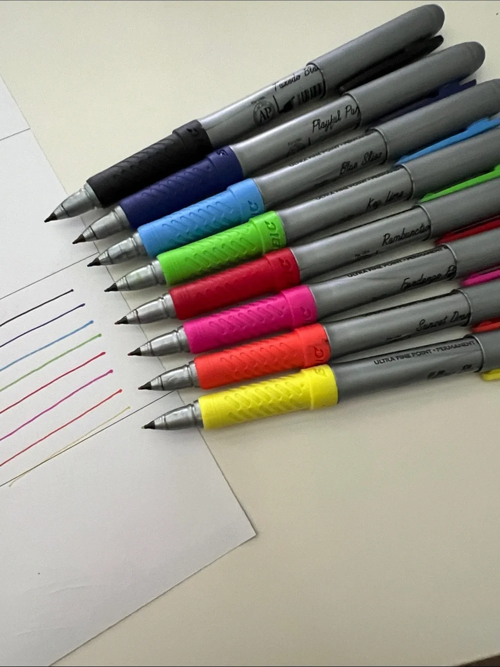 BIC Marking Assorted Ultra Fine Point Permanent Marker- Multicolor Pack